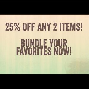 25% off on bundles!
